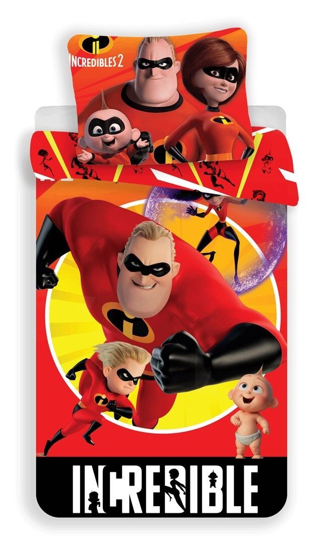 Dětské bavlněné povlečení Incredibles Jerry Fabrics