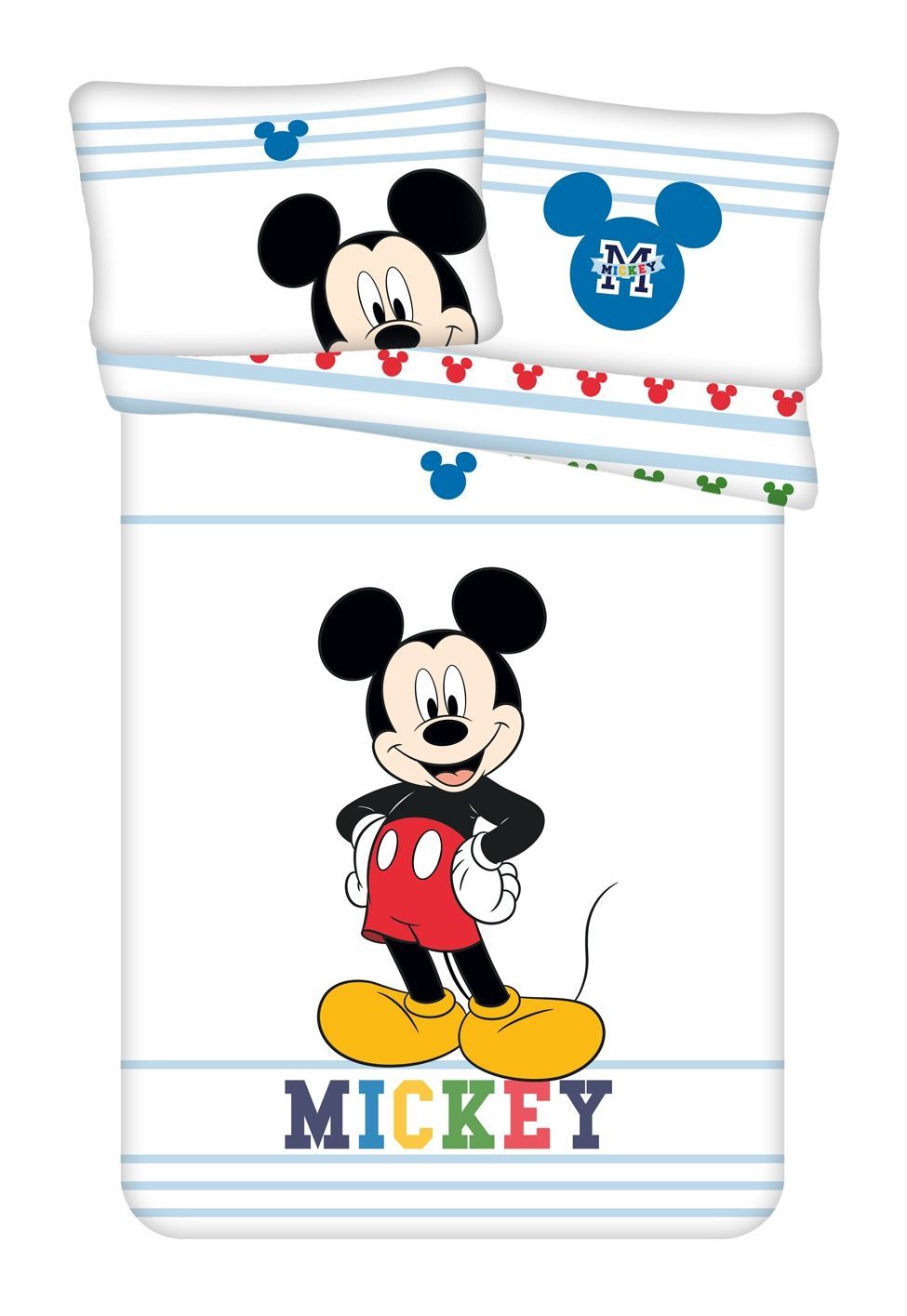 Disney povlečení do postýlky Mickey "Colors" baby Jerry Fabrics