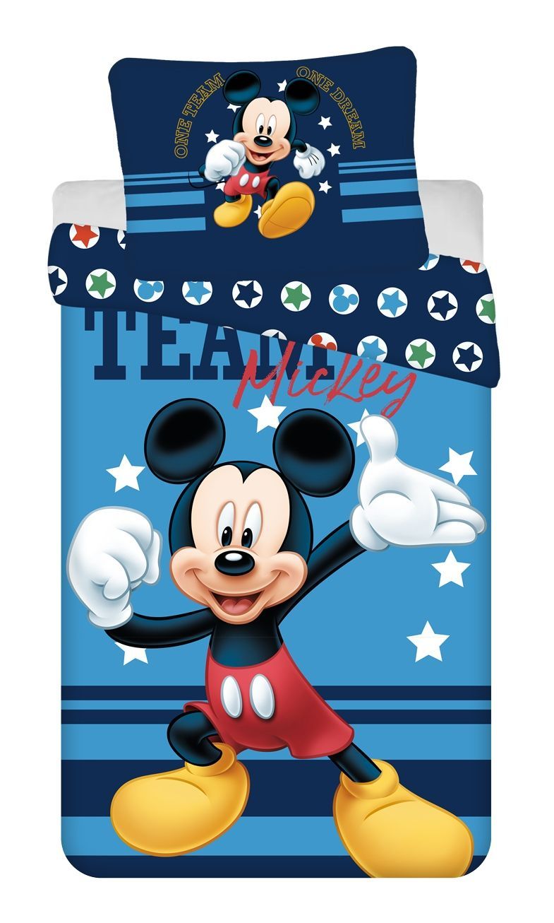 Pěkné dětské povlečení Mickey "Team" Jerry Fabrics