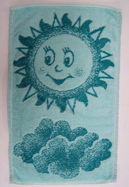 Dětský ručník - Sluníčko zelené Frotex