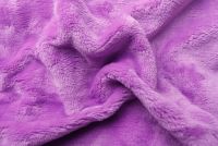 Prostěradlo fialové barvy z mikroflanelu Svitap