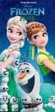 Dětská osuška Frozen, Anna a Olaf - Frozen fever | 70/140