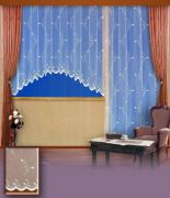 Hotová (kusová) žakárová záclona | 230 x 120 cm (šířka x výška) – okno , 300 x 150 cm (šířka x výška) – okno