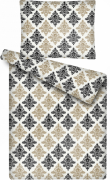 Luxusní povlečení z mikroflanelu  s motivem ornamentu Tapeta | 1x 140/200, 1x 90/70, 1x 40/40